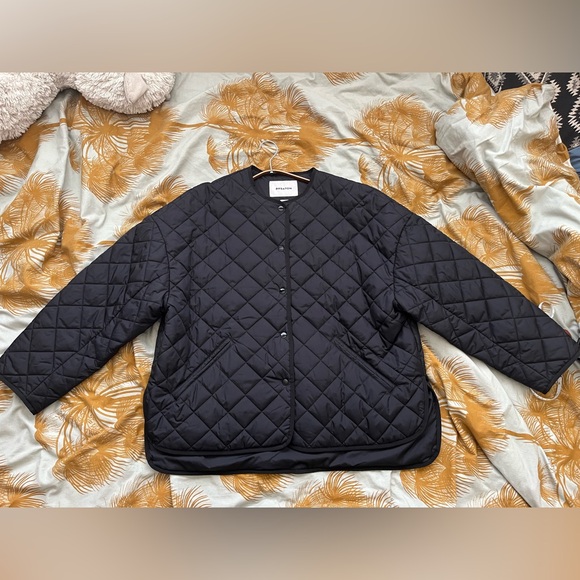 nwot Babaton Geo jacket quilted 25” ptp READ! - Picture 2 of 4